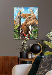 JURASSIC PARK - Gates - Poster WoodArts 3D en bois '30x40cm'