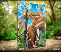 JURASSIC PARK - Gates - Poster WoodArts 3D en bois '30x40cm'