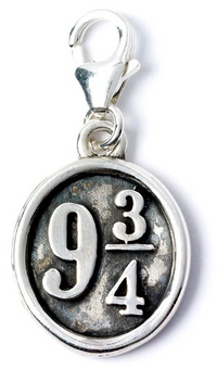 HARRY POTTER - Plateforme 9 3/4 - Clip Charme Argent pour Bracelet