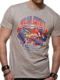 LOONEY TUNES - T-Shirt IN A TUBE- Wile E Coyote (L)