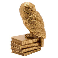 HARRY POTTER - Hedwige - Figurine Doré  20cm