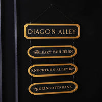 HARRY POTTER - Diagon Alley - Panneaux de Rue