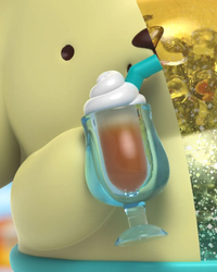 HELLO KITTY - Pompompurin - Figure Sea Breeze Series 15cm