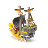 ONE PIECE - Victoria Punk - Wood Model Kit 12.5x7x13.5cm