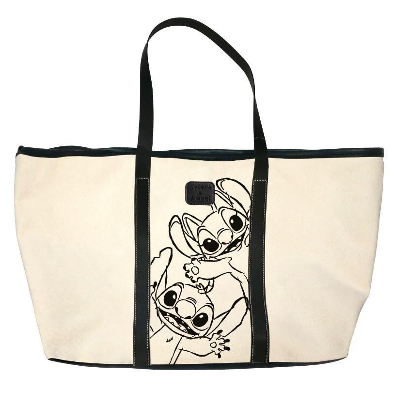 STITCH & ANGEL - Sac à Bandoulière en Toile - 35x31x20cm