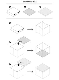 MINNIE - Tabouret & Rangement - '30x30x30cm'