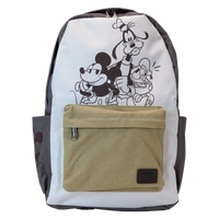 DISNEY - Mickey et amis - Sac à dos Canvas Nylon LoungeFly