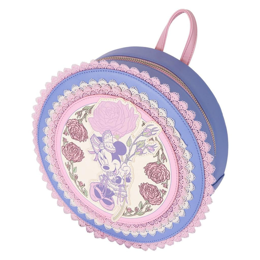 DISNEY - Minnie "Floral and Lace" - Mini Sac à Dos LoungeFly
