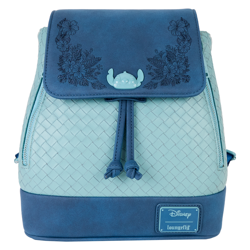 DISNEY - Stitch "Embroidered" - Mini Sac à Dos LoungeFly