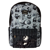 DISNEY - L'Etrange Noel de Monsieur Jack - Sac à dos Nylon LoungeFly