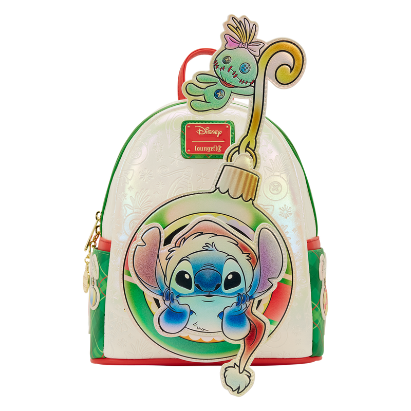 DISNEY - Lilo & Stitch "Holiday" - Mini Sac à Dos LoungeFly