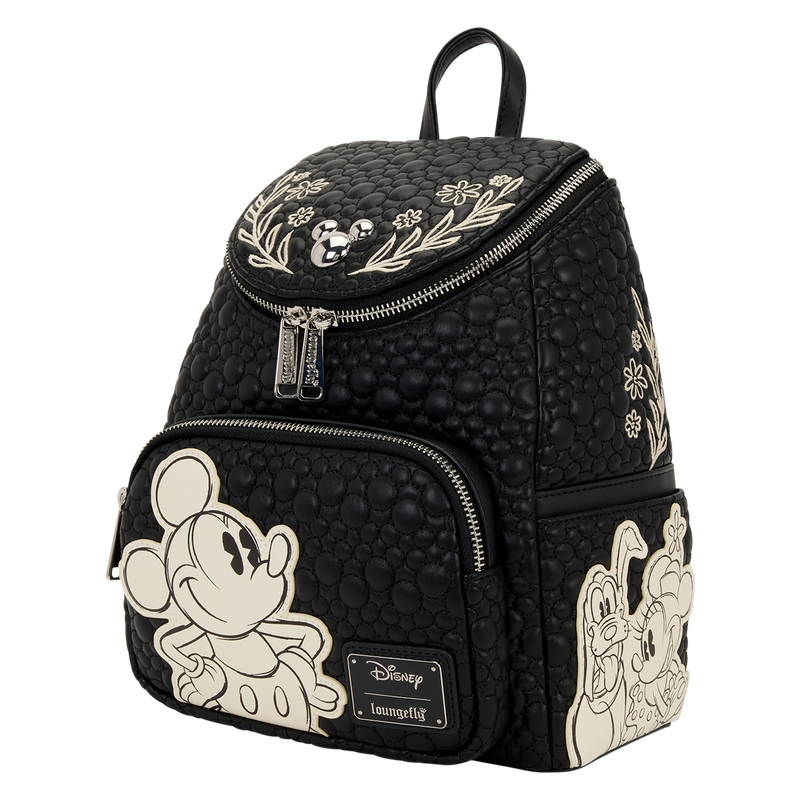 DISNEY - Mickey & Amis "Sketched" - Mini Sac à Dos LoungeFly