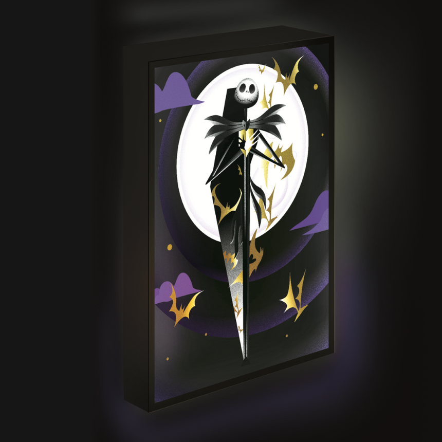 L'ETRANGE NOEL DE MONSIEUR JACK - Jack - Canvas Lumineux 40X30 Cm