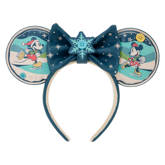 DISNEY - Mickey & Minnie "Holiday" - Serre tête LoungeFly