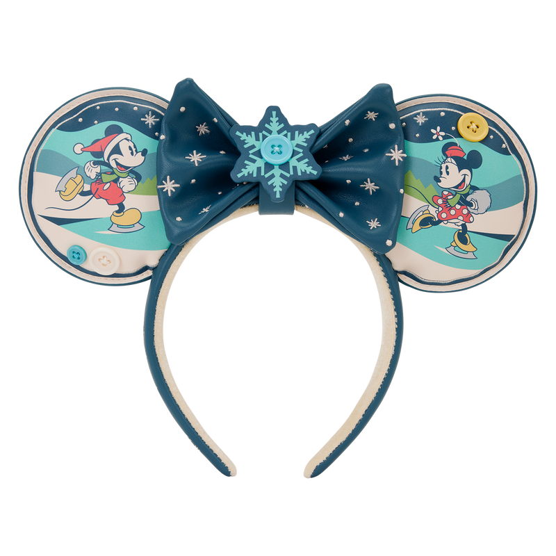 DISNEY - Mickey & Minnie "Holiday" - Serre tête LoungeFly