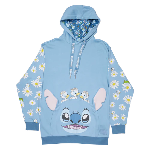LILO ET STITCH - Springtime Stitch - Hoodie Unisex Loungefly (L)