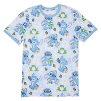 LILO ET STITCH - Springtime Stitch - T-Shirt Unisex Loungefly (S)