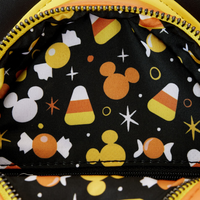 DISNEY - Mickey et Minnie Candy Corn - Sac Bandoulière LoungeFly