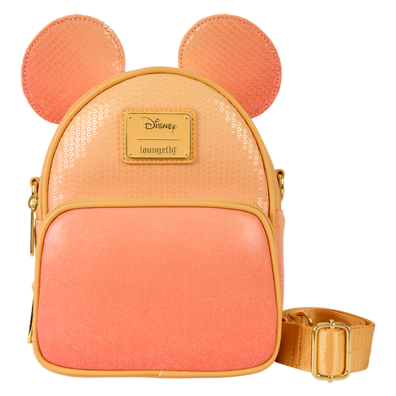 DISNEY - Mickey "Glitter" - Sac bandoulière Convertible Loungefly