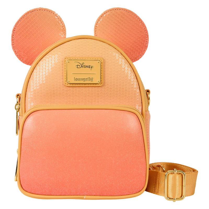 DISNEY - Mickey "Glitter" - Sac bandoulière Convertible Loungefly