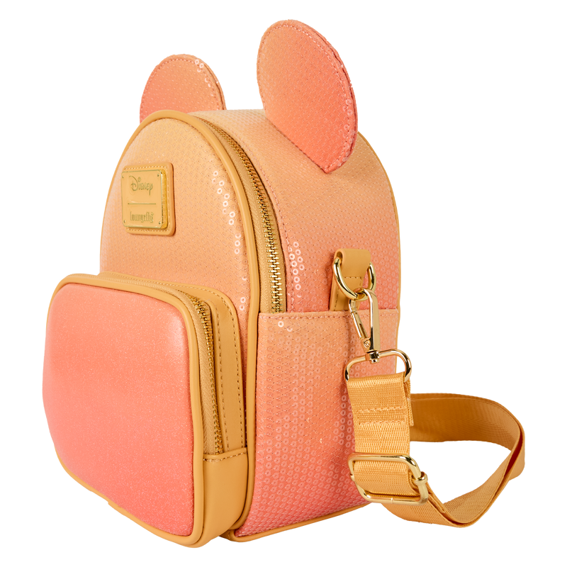 DISNEY - Mickey "Glitter" - Sac bandoulière Convertible Loungefly