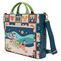 DISNEY - Mickey & Minnie "Holiday" - Tote Bag LoungeFly
