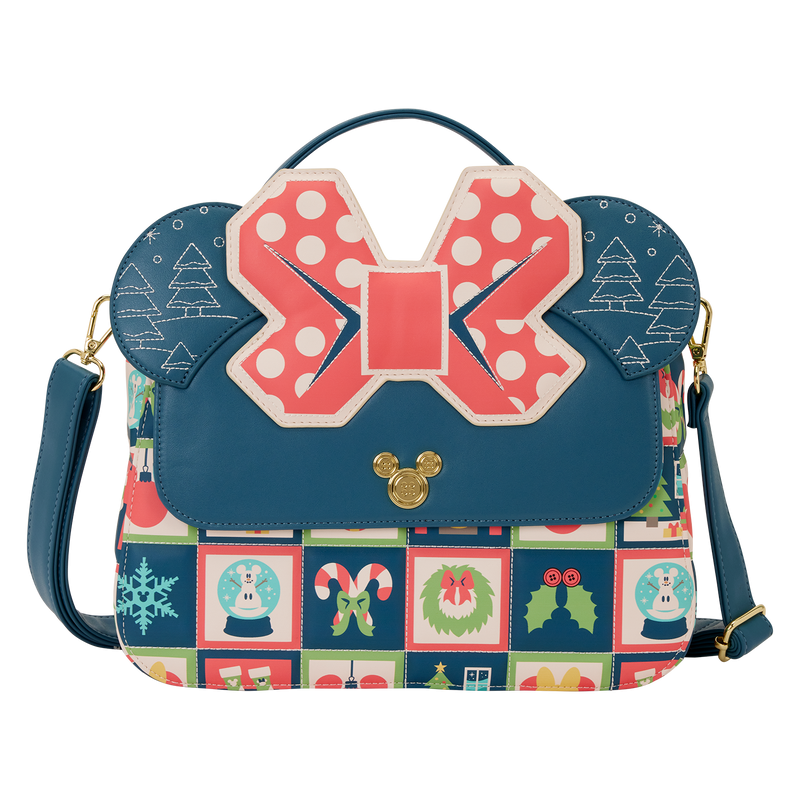 DISNEY - Mickey & Minnie "Holiday" - Sac bandoulière Loungefly