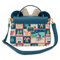 DISNEY - Mickey & Minnie "Holiday" - Sac bandoulière Loungefly