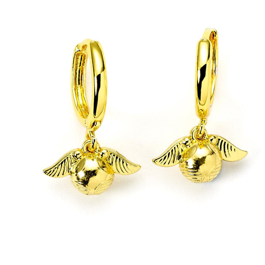 HARRY POTTER - Vif d'Or 3D - Boucles d'Oreilles Pendante
