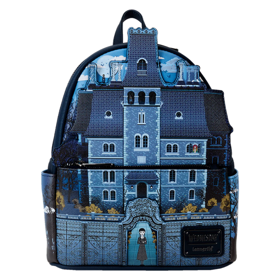 MERCREDI - Nevermore Academy - Mini Sac à Dos LoungeFly
