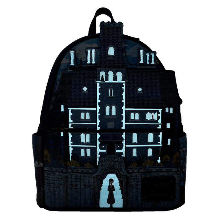 MERCREDI - Nevermore Academy - Mini Sac à Dos LoungeFly