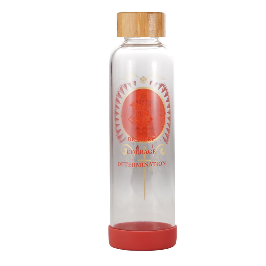 HARRY POTTER - Fier Gryffondor - Bouteille d'eau en Verre 500ml
