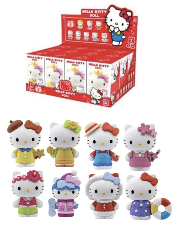 HELLO KITTY - Four Season Series -Assortiment 12 Fig. 7cm Blind Box