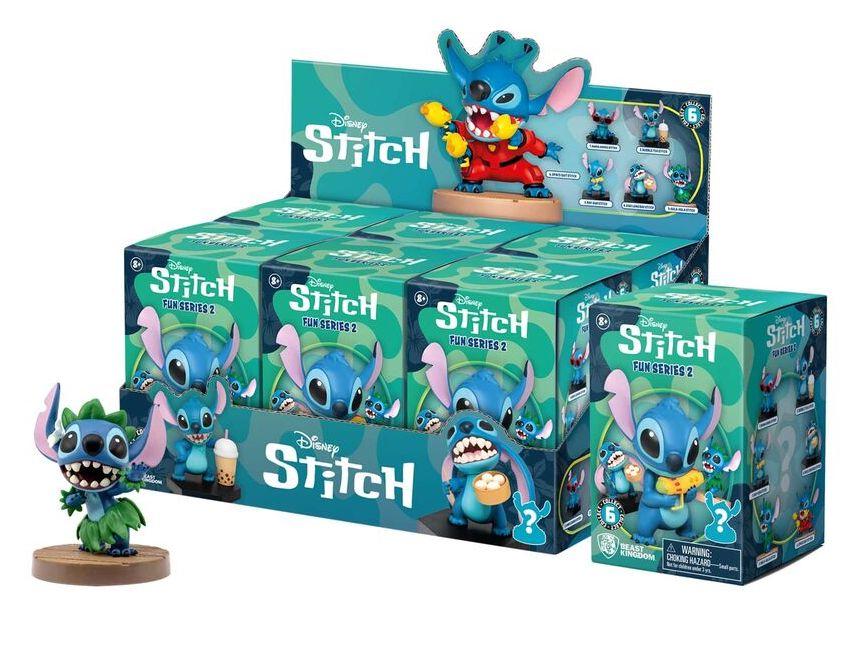 STITCH - Fun Series 2 - Assortiment 6 Figurines Blind Box