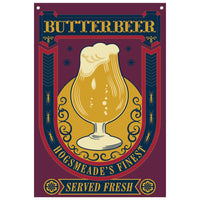 HARRY POTTER - Bière au Beurre - Banner Murale '125 x 85 cm'