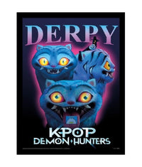 K-POP DEMON HUNTERS - Derpy - Impression Encadrée 45x35cm