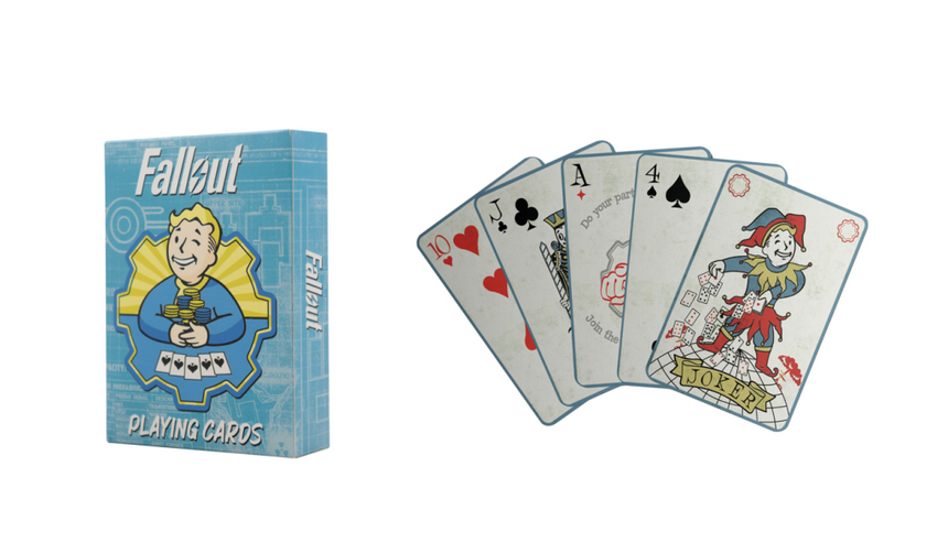 FALLOUT - Jeu de cartes à jouer (52 cartes + 2 jokers)