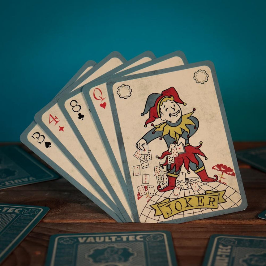 FALLOUT - Jeu de cartes à jouer (52 cartes + 2 jokers)
