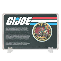 G.I. JOE - 60ans Anniversaire - Pièce Edition Limitée 24k Plaqué Or