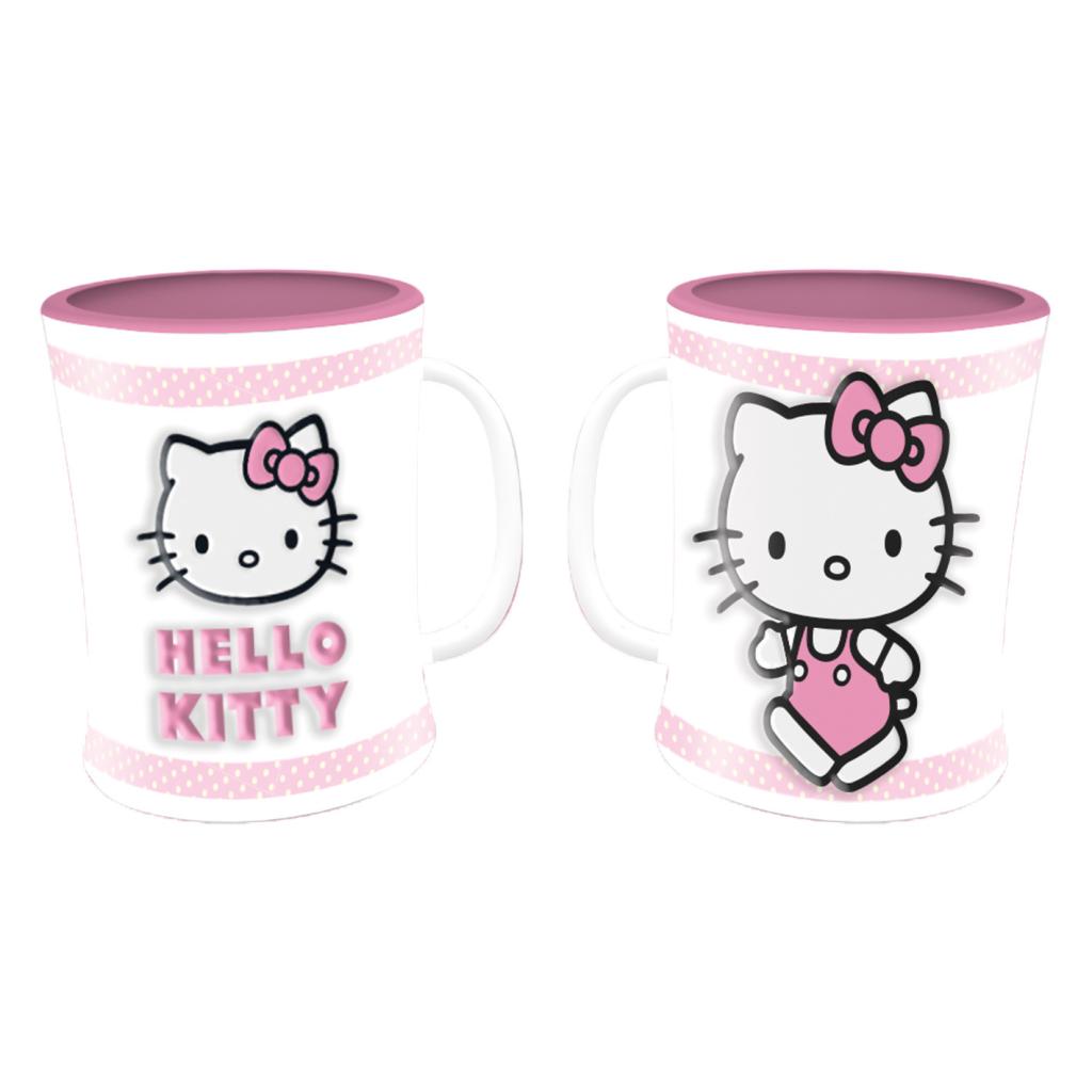 HELLO KITTY - Mug Relief 2D 400ml avec Gift Box