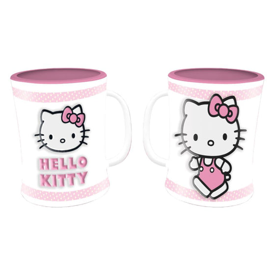 HELLO KITTY - Mug Relief 2D 400ml avec Gift Box