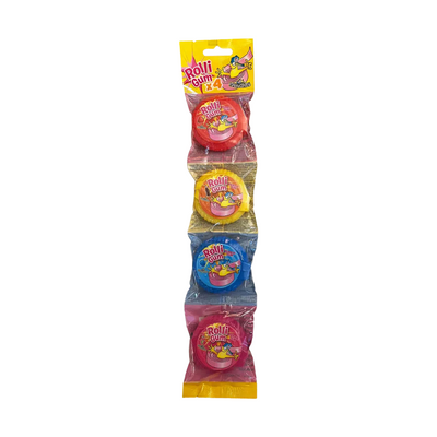 Funnycandy Rolli Gum 4-Pack