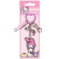 MY MELODY - Pie - Porte-Clés avec Charmes
