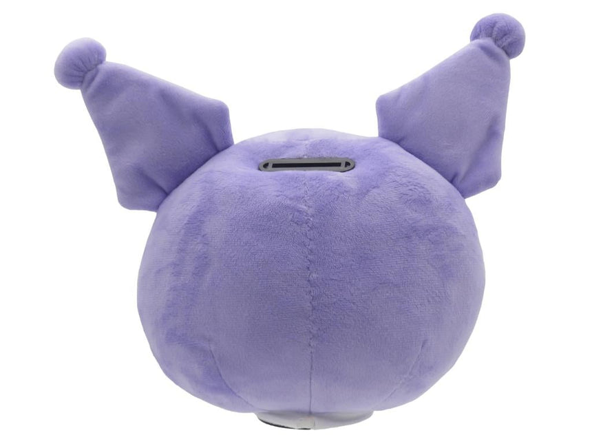 KUROMI - Head - Purple - Tirelire Peluche 3D - 17 cm