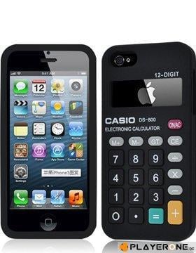 BUMPER - Housse CALCULATRICE IPhone 5 - Noir