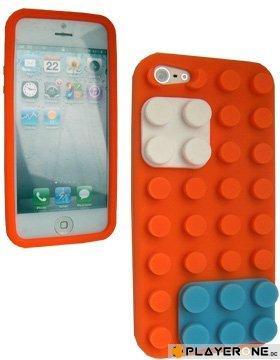 BUMPER - Housse LEGO IPHONE 5 - Orange