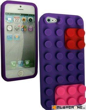 BUMPER - Housse LEGO  IPHONE 5 - Violet