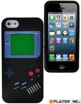 BUMPER - Housse GAME BOY IPhone 5 - Noir