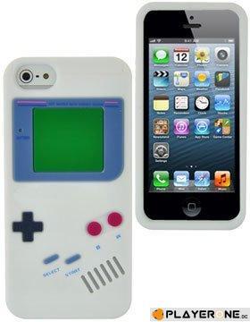 BUMPER - Housse GAME BOY IPhone 5 - Blanc