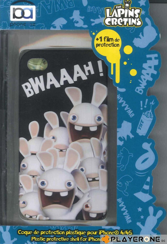 LAPINS CRETINS - Coque Iphone 4/4S : Bwaaah